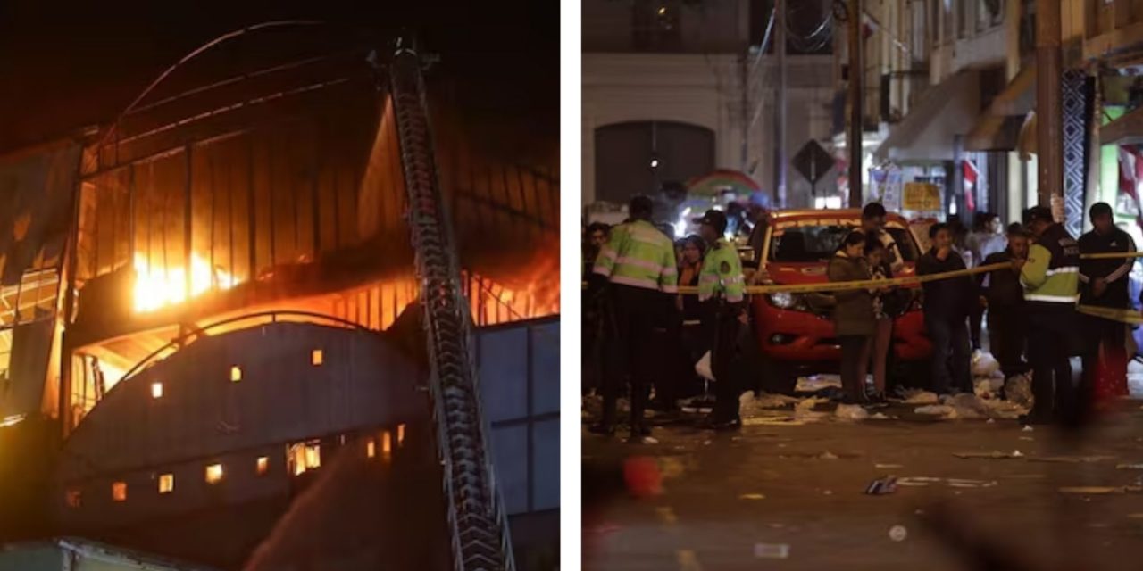 Centro de Lima: Incendio en Mesa Redonda consumió locales