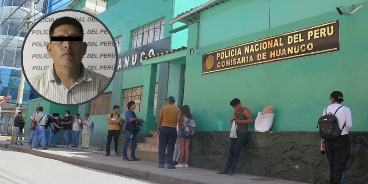 Huánuco: Detienen a expolicía por delito de marcaje