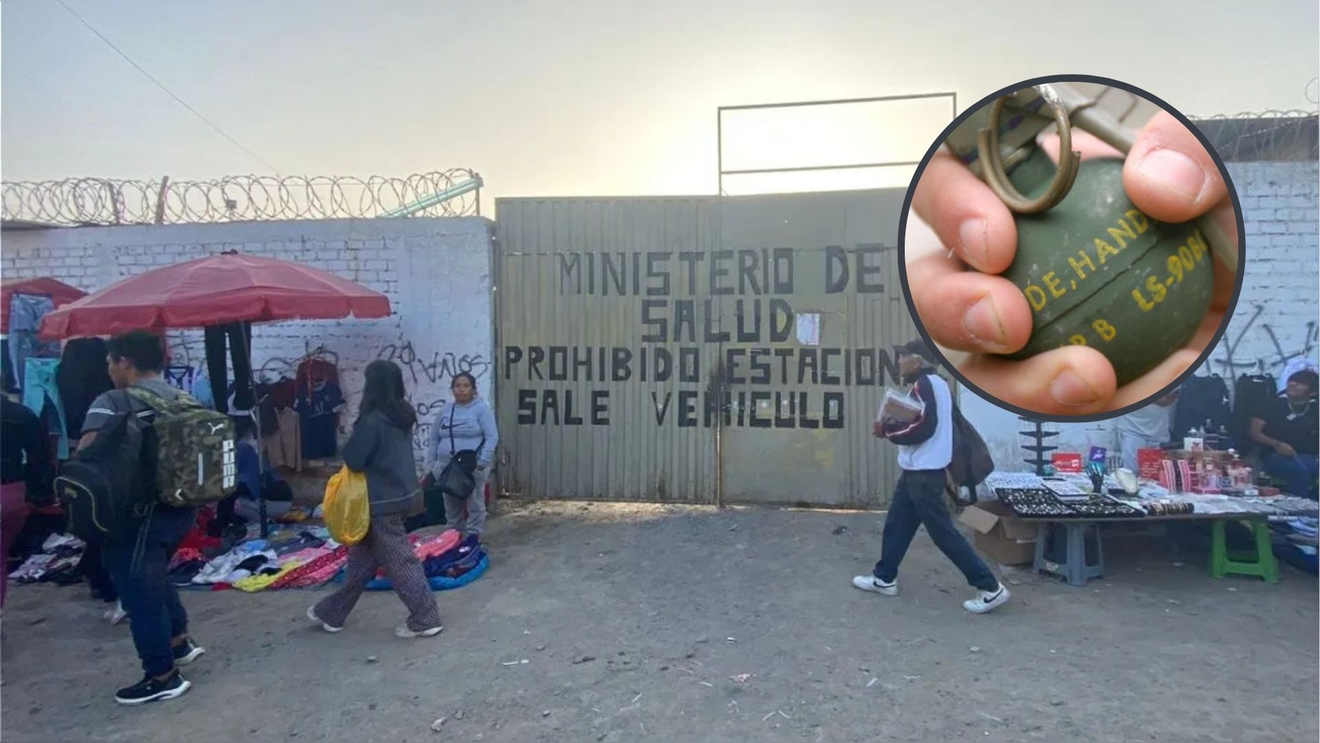 Delincuentes atacan cochera del Hospital San Juan de Lurigancho