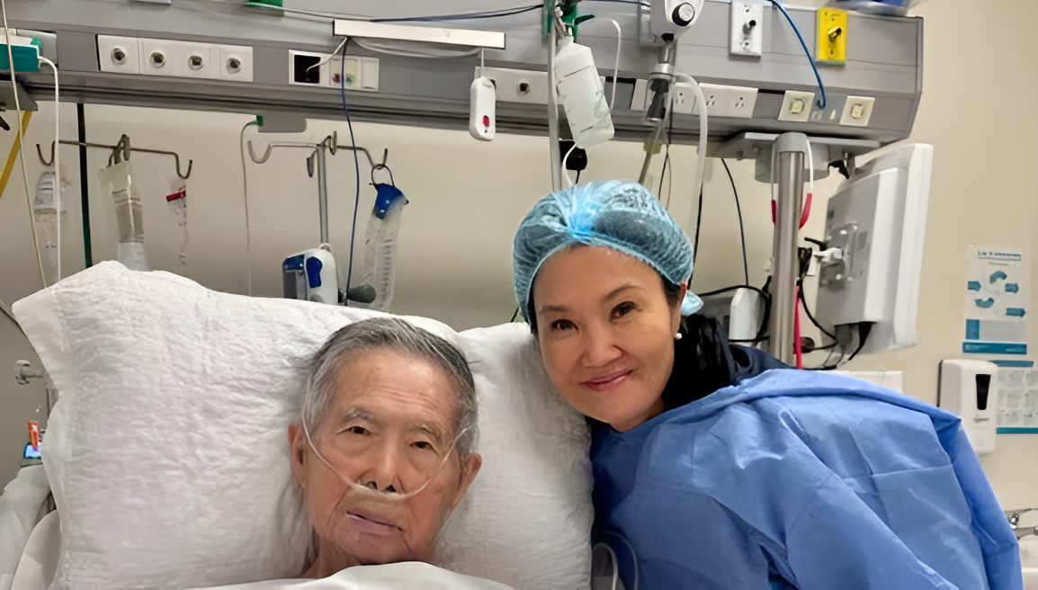 Alberto Fujimori fue operado de la cadera con éxito, informó Keiko