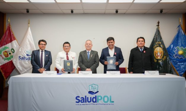 SaludPol y Gobierno Regional de Puno firman convenio que beneficia a cerca de 11 mil policías