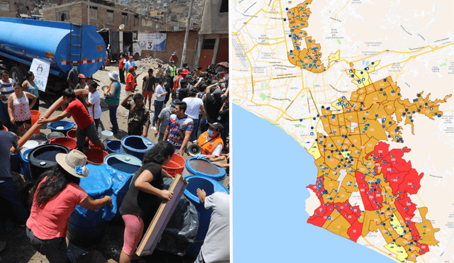 Sedapal: Corte de agua en Lima