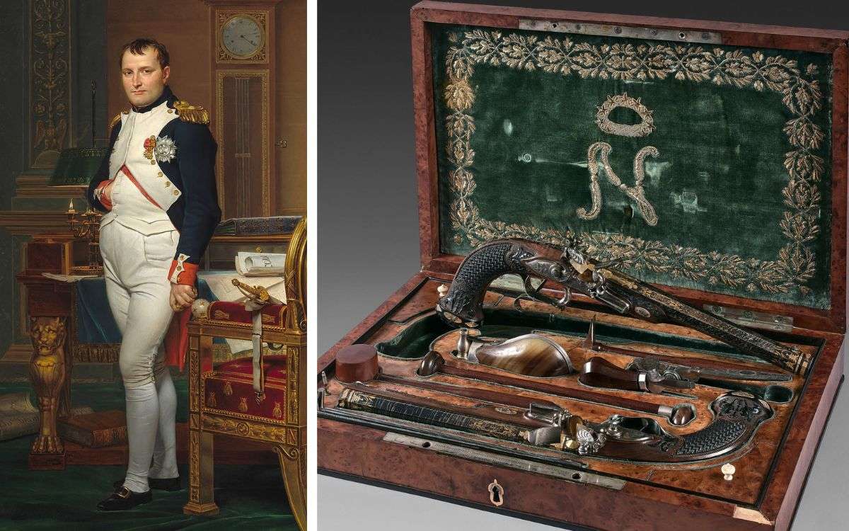 Francia impide subasta de dos pistolas de Napoleón Bonaparte