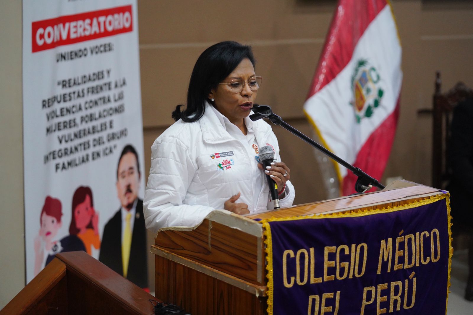 Ica: ministra Teresa Hernández resalta importancia de prevenir la violencia contra la mujer y el grupo familiar