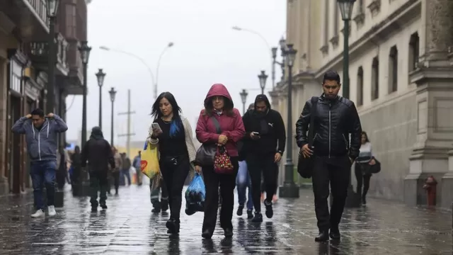 Lima: Cielo nublado con llovizna y temperaturas frescas
