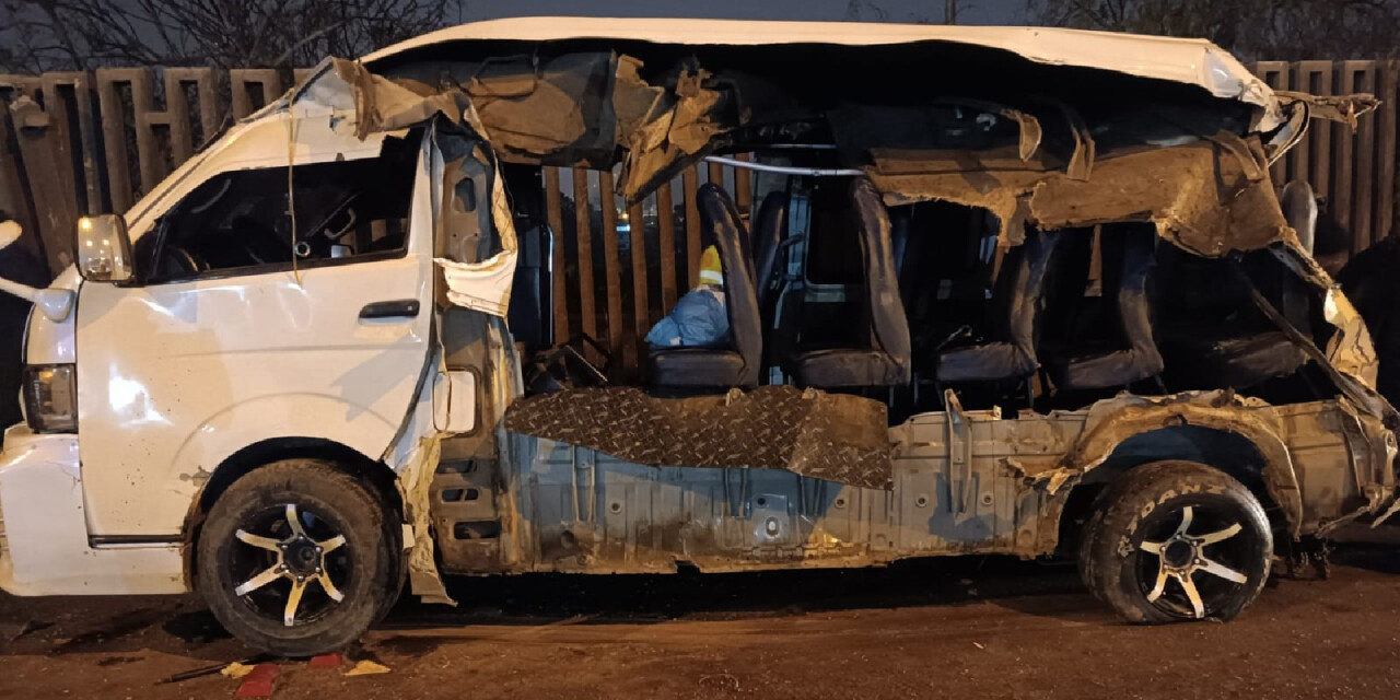 Más de una docena de heridos tras aparatoso choque en la Autopista Ramiro Prialé