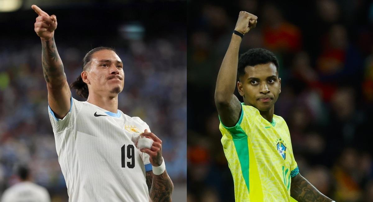 Brasil y Uruguay se enfrentan hoy por los cuartos de final de la Copa América