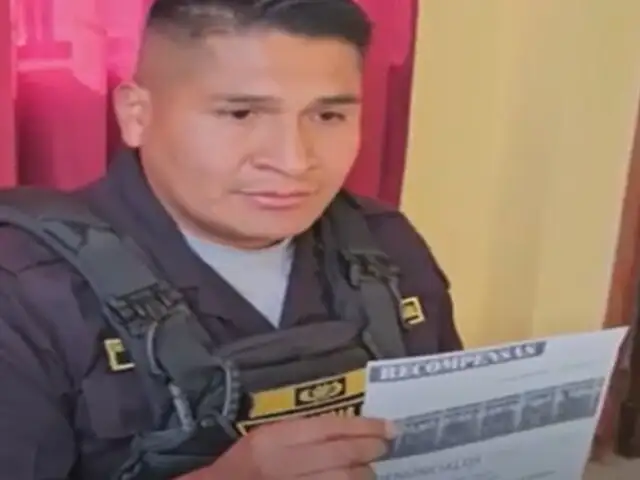 Condenan a 15 años de prisión a policía que abatió a un delincuente en Cajamarca