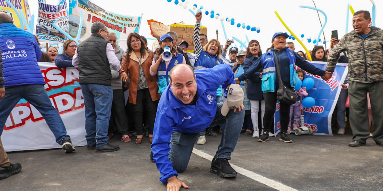 Callao: Inauguran la Av. Alejandro Betello