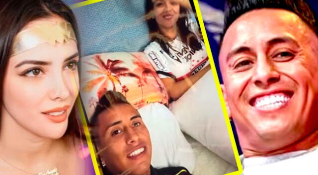 Exponen foto comprometedora de Christian Cueva y Rosángela Espinoza en ‘Amor y fuego’