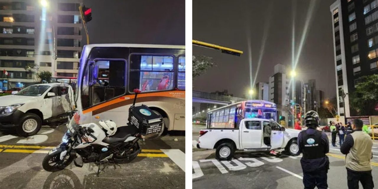 Magdalena: Accidente de tránsito deja 7 heridos en la Av. Brasil