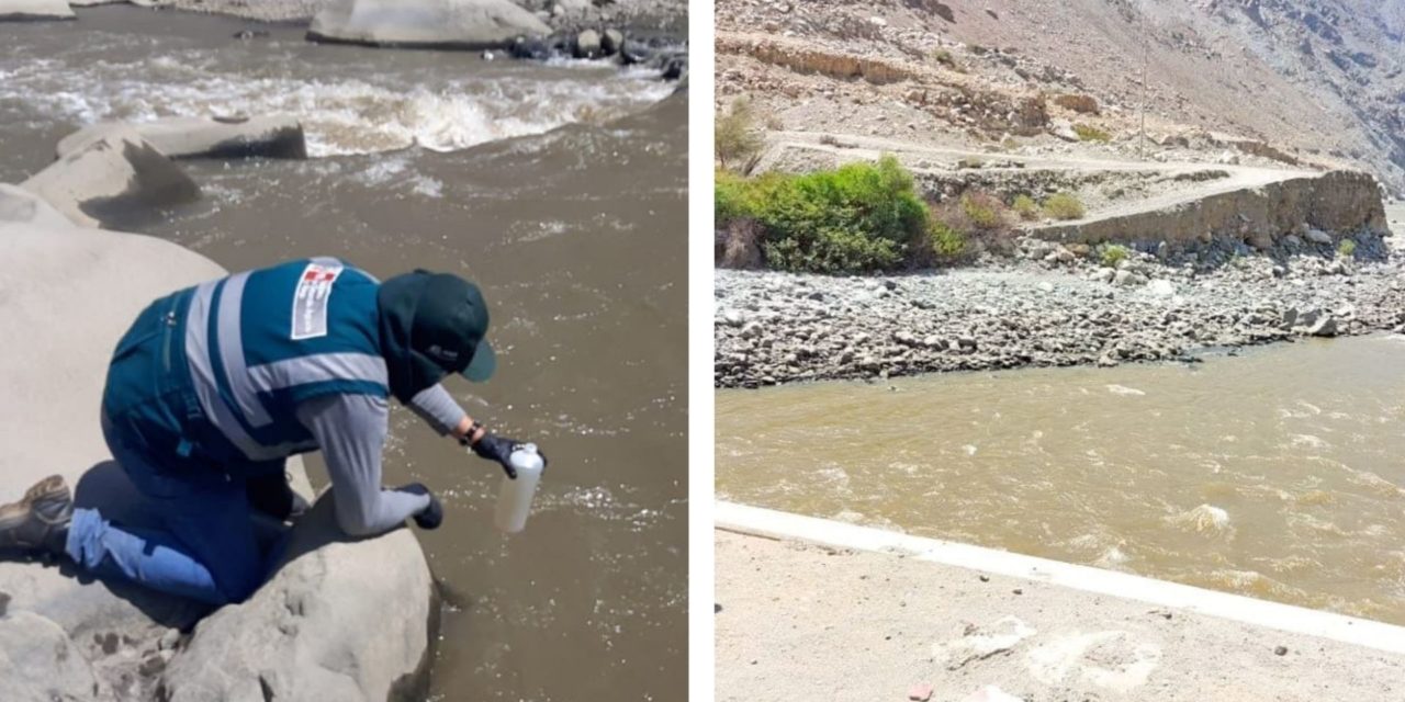 Áncash: ANA monitorea contaminación de río Santa