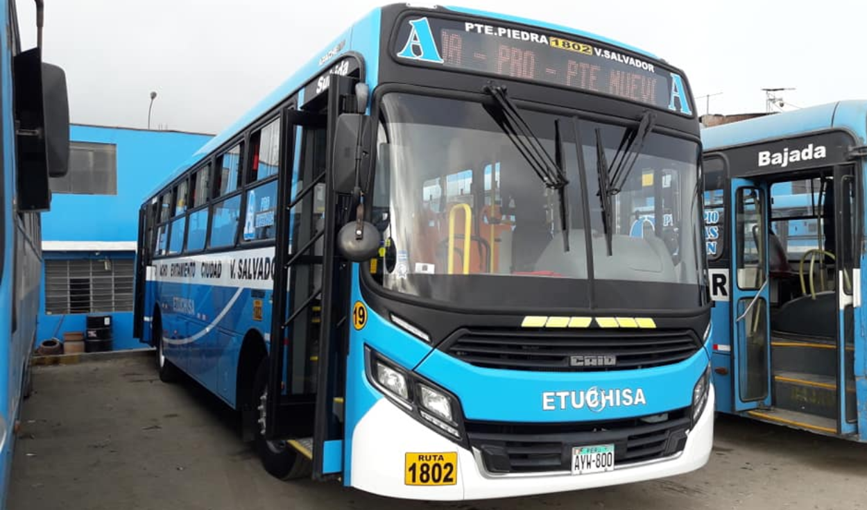 Buses de «El Chino», ruta A, no circularán hoy