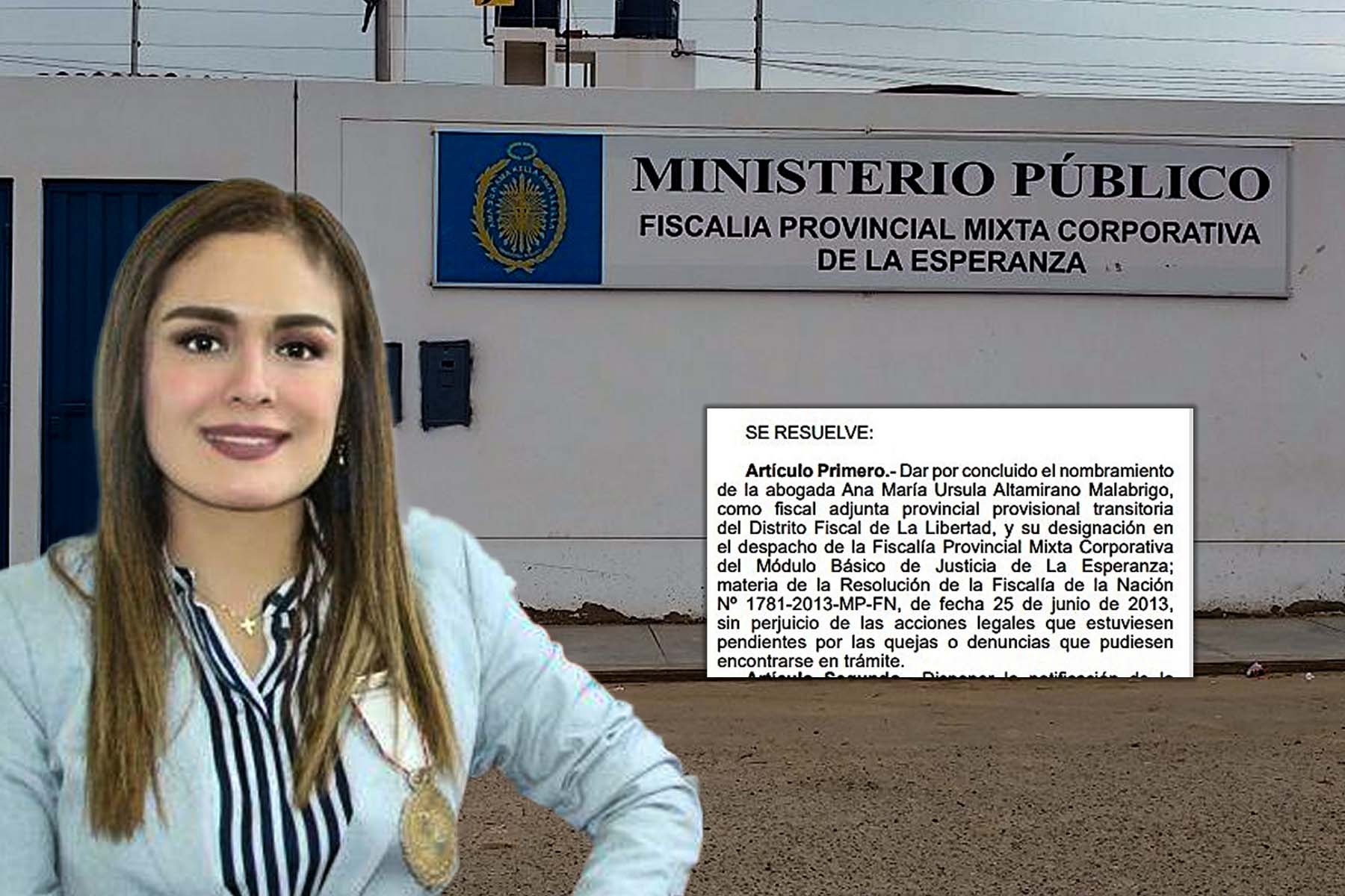 Trujillo: Fiscal se fue de fiesta en vez de desentender caso de delincuentes