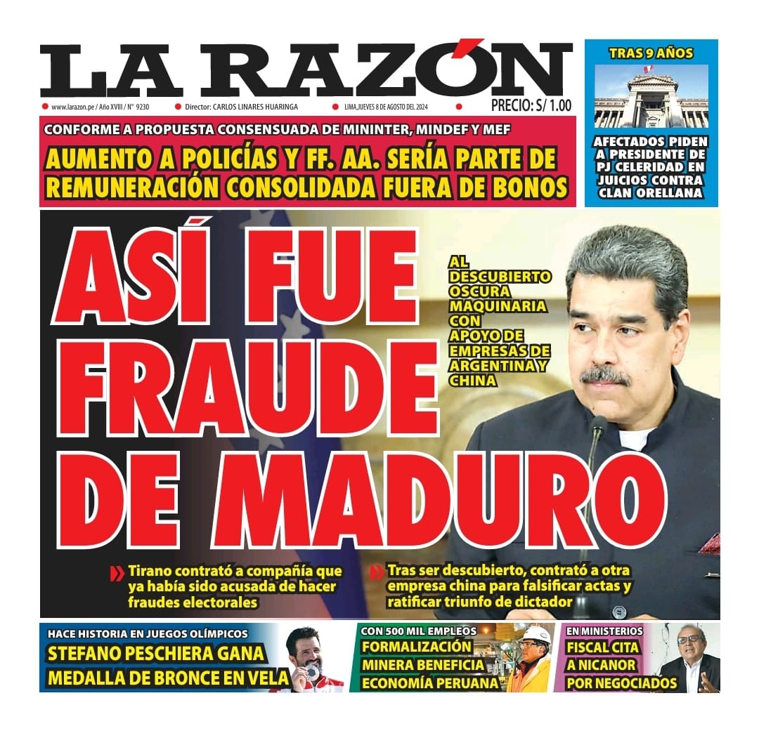 Portada La Razon