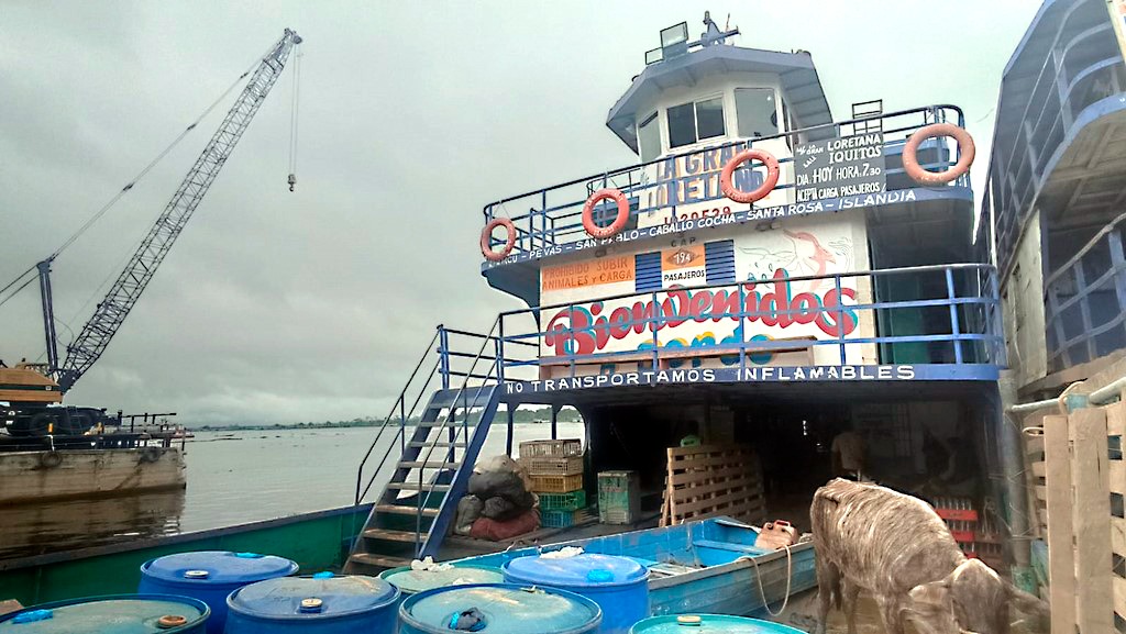 ‘Piratas de río’ asaltan barco con 40 pasajeros en puerto de Iquitos