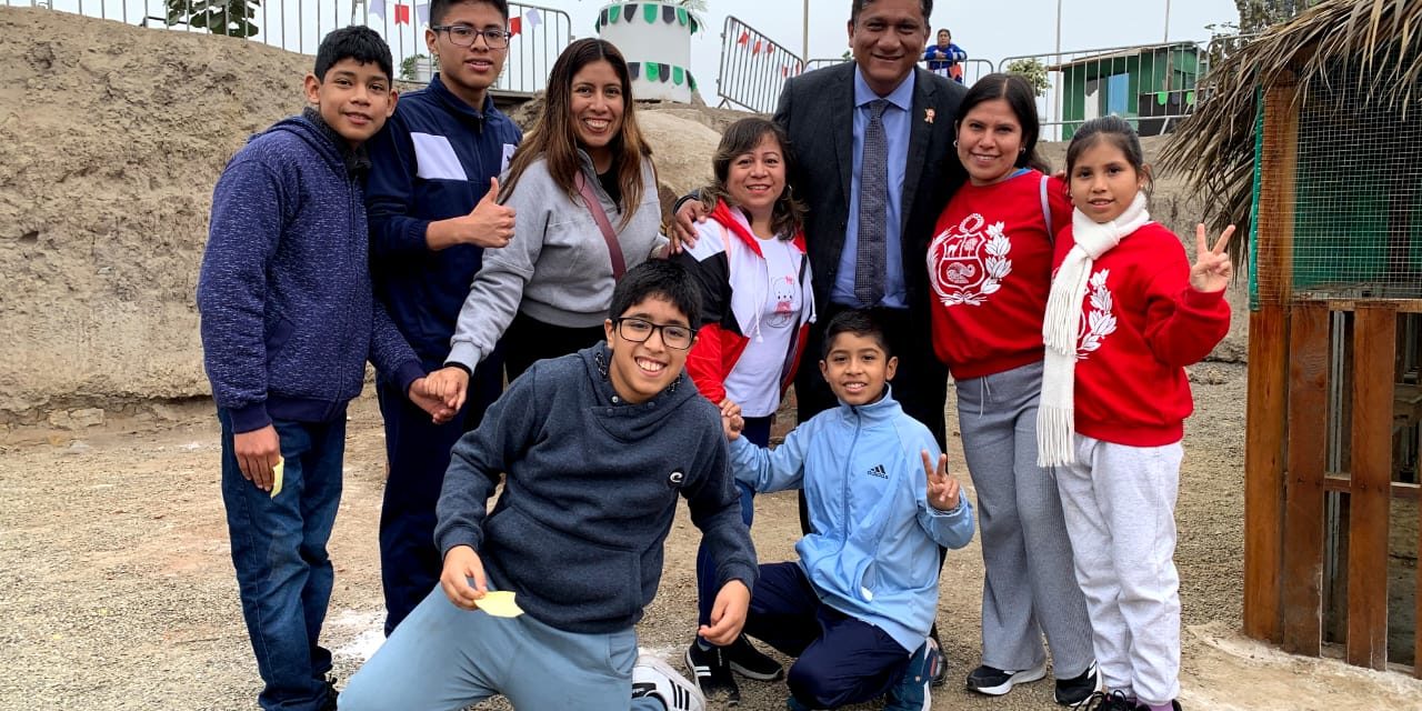 Los Olivos: Los niños aprovechan vacaciones y visitan granja ecológica