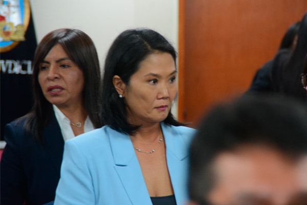 Keiko Fujimori se proclama inocente tras audiencia