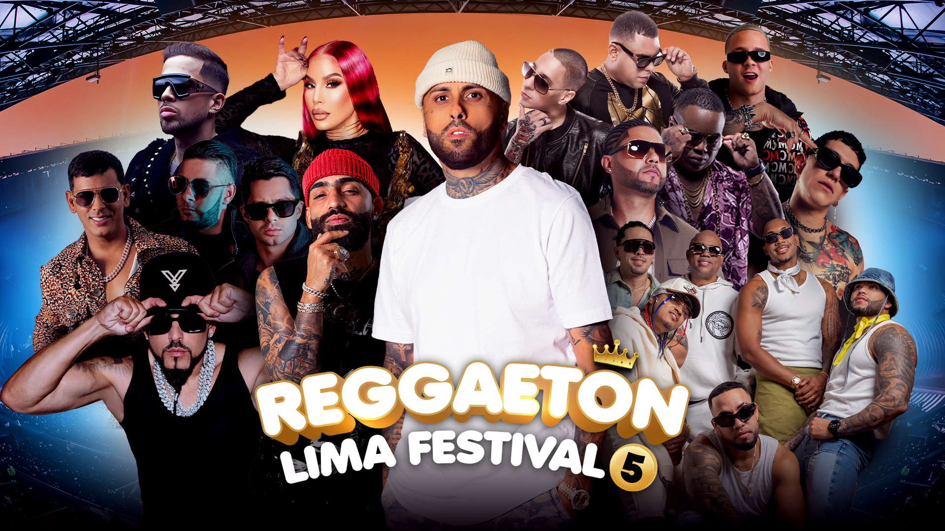 Reggaetón Lima Festival 5: Arcángel, Yandel y Nicky Jam encabezan El Festival de Halloween más grande del Perú.