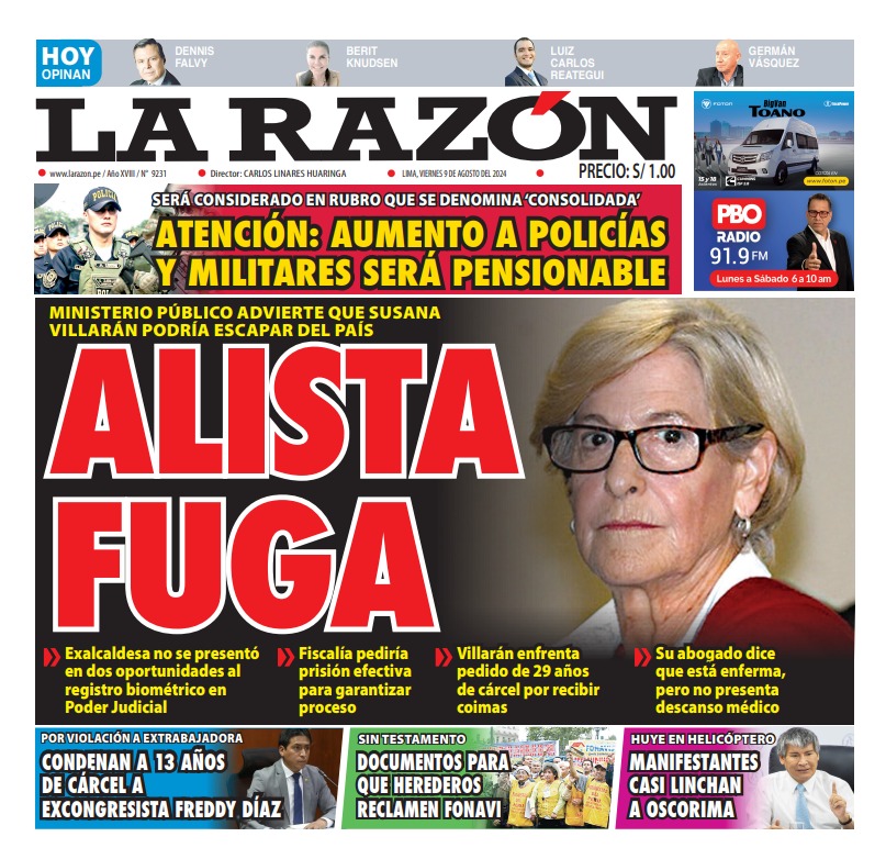 Portada La Razon