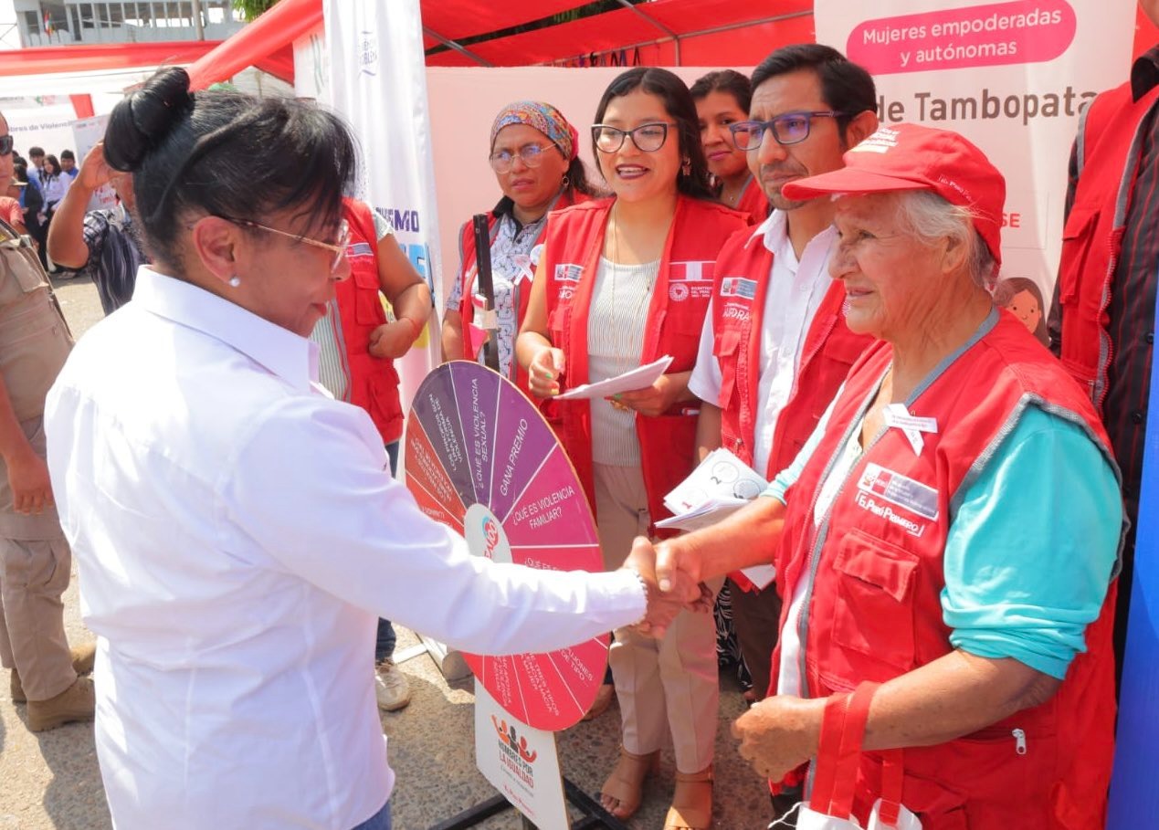 MIMP presenta estrategia Con Punche Familias para prevenir la violencia en Madre de Dios