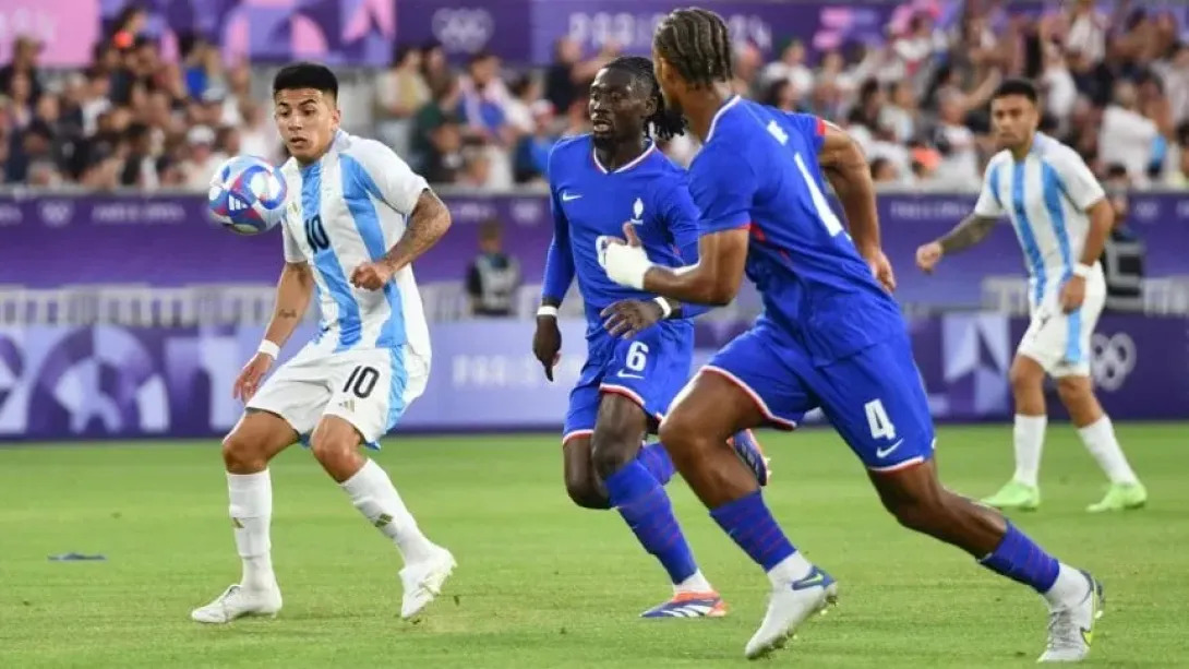 Francia venció por 1-0 a Argentina dejándolo fuera de los JJ.OO