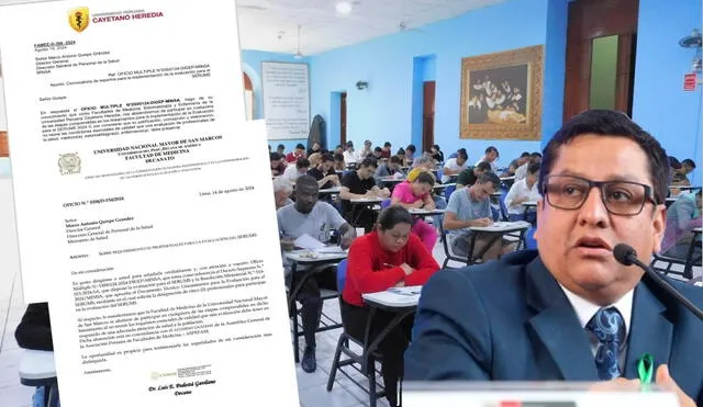 Óscar Ugarte renuncia a la Escuela Nacional de Salud Pública en protesta por nuevo examen Serums