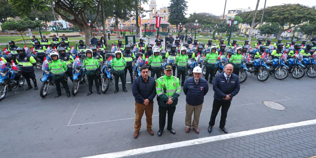 Surco refuerza seguridad con nueva flota de motos