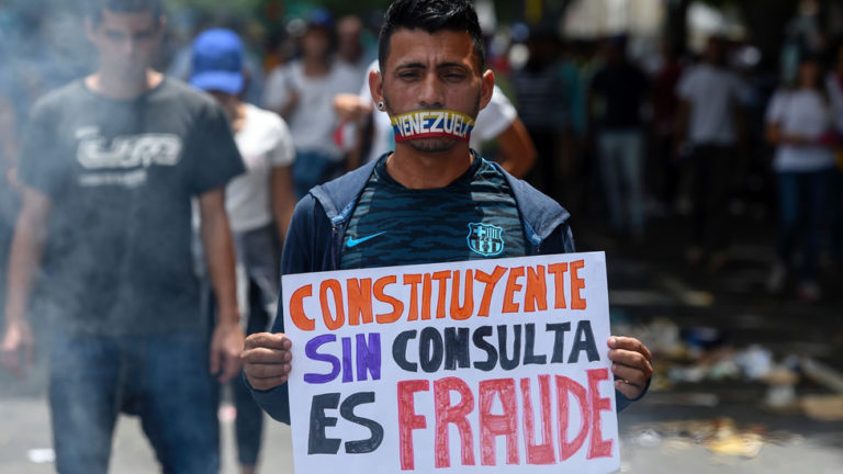 El 91% de peruanos cree en el fraude en Venezuela