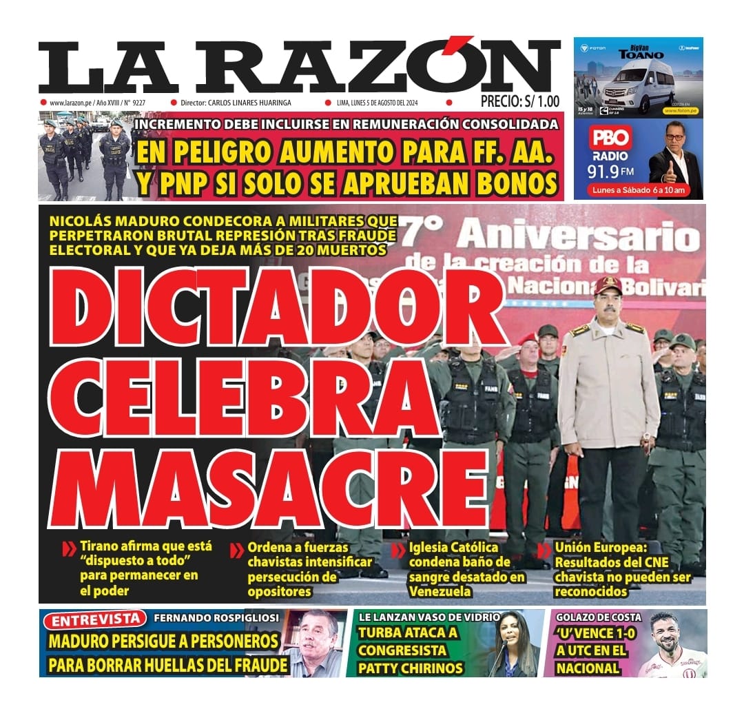 Portada La Razon