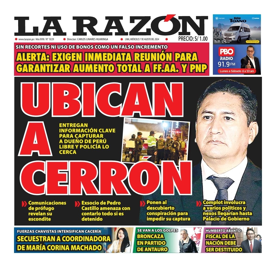 Portada La Razon