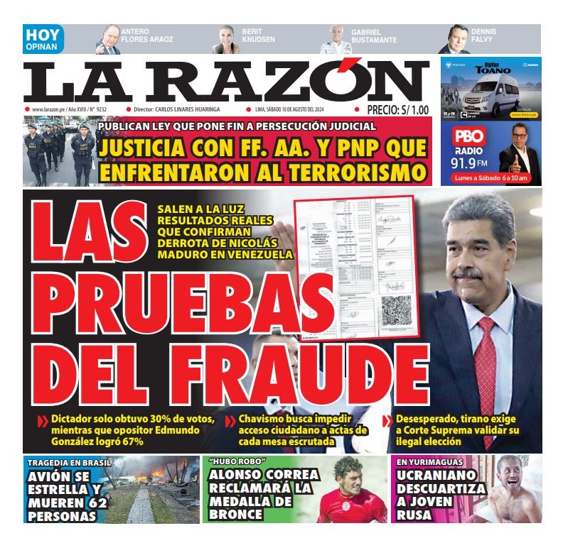 Portada La Razon