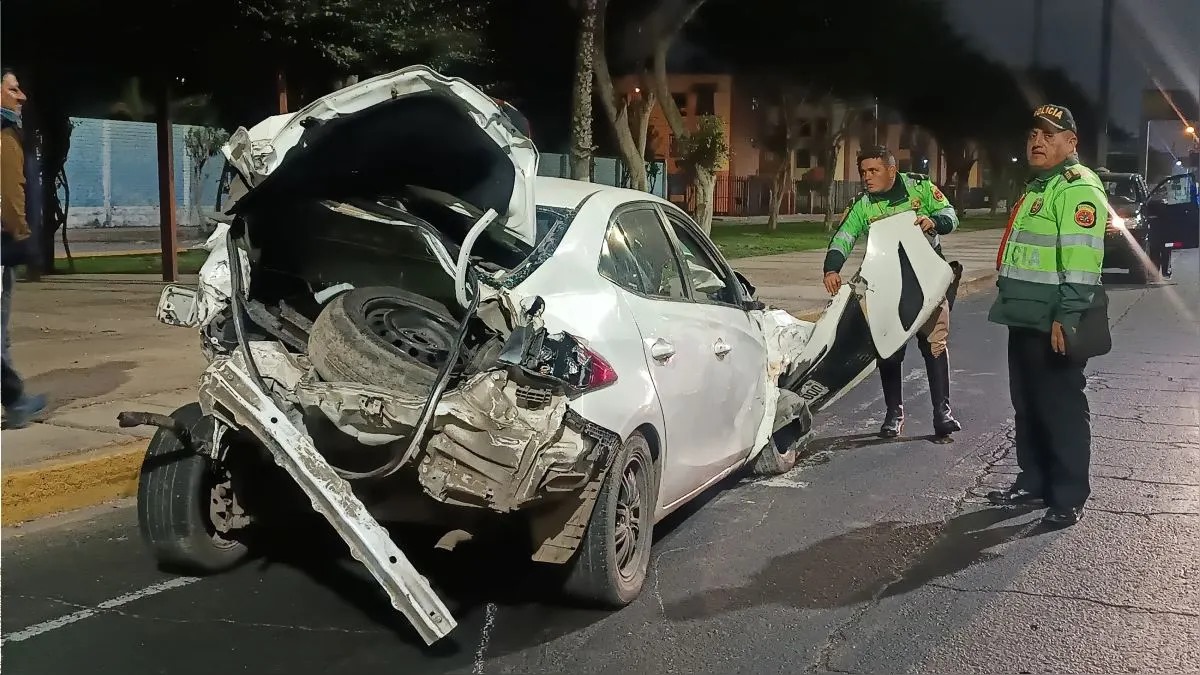 Callao: Un conductor resultó herido tras accidente de tránsito