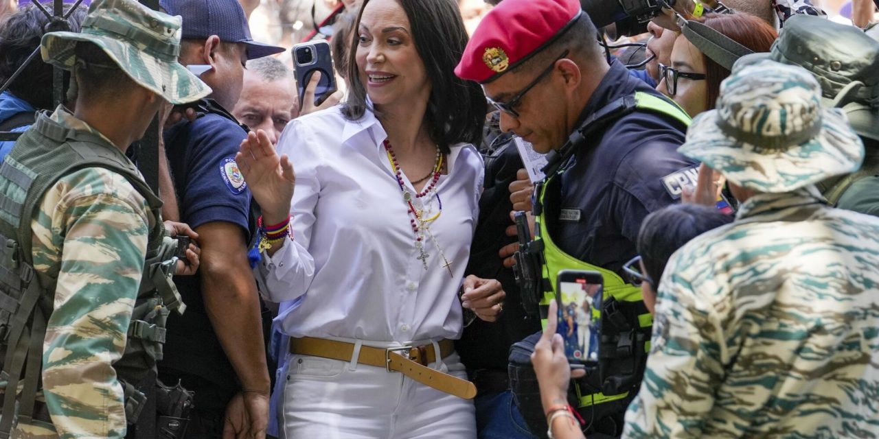 María Corina Machado expresa su agradecimiento por el respaldo recibido a nivel internacional