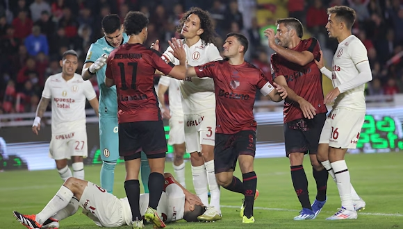 Jugadores expulsados tras pelea en Universitario vs Melgar según informe arbitral