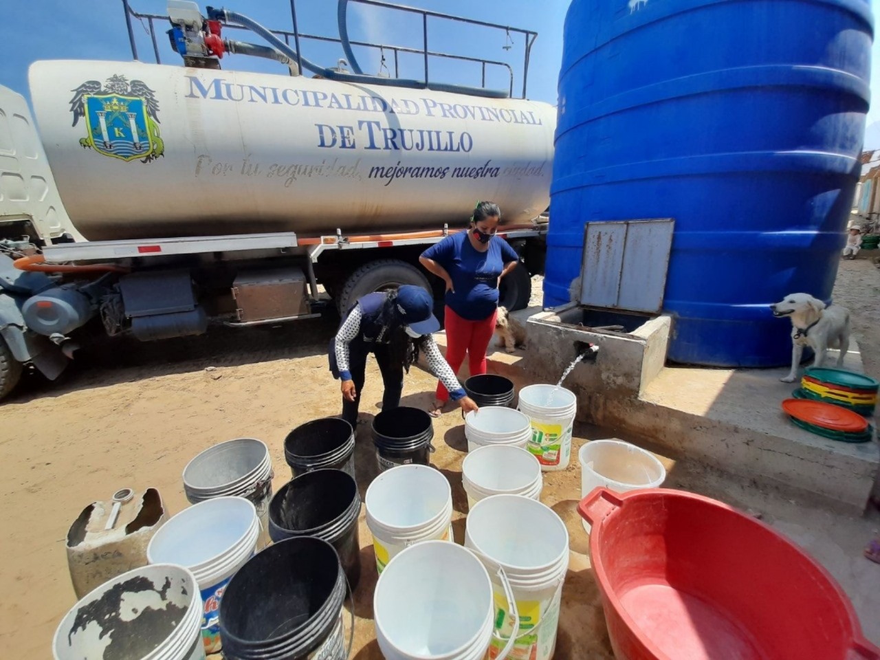 Suspenden servicio de agua potable en Trujillo por contaminación del río Santa en Áncash