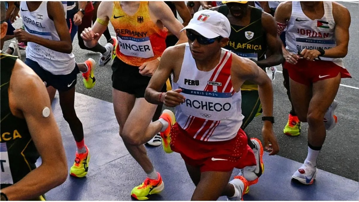 Cristhian Pacheco abandona la maratón olímpica de París 2024 por lesión