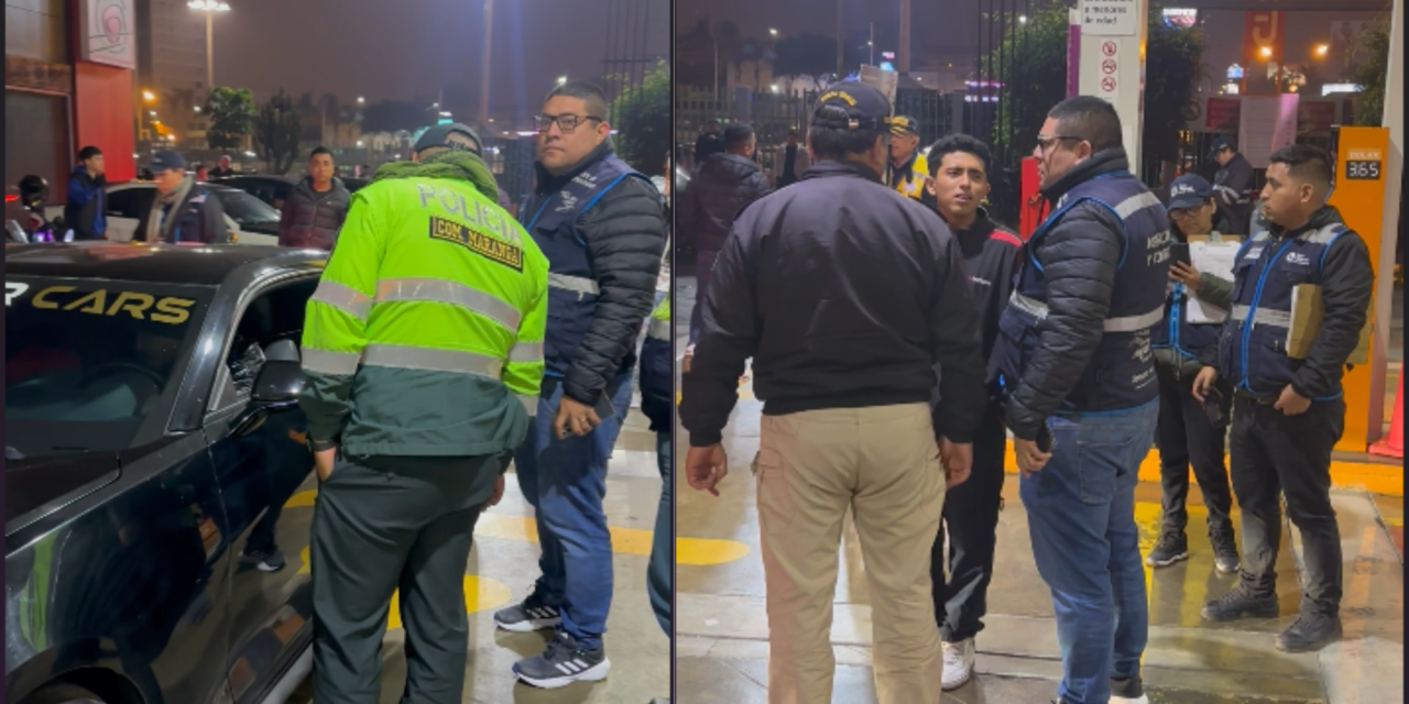 Alcalde Eduardo Bless y PNP realizaron operativo por el orden y la seguridad