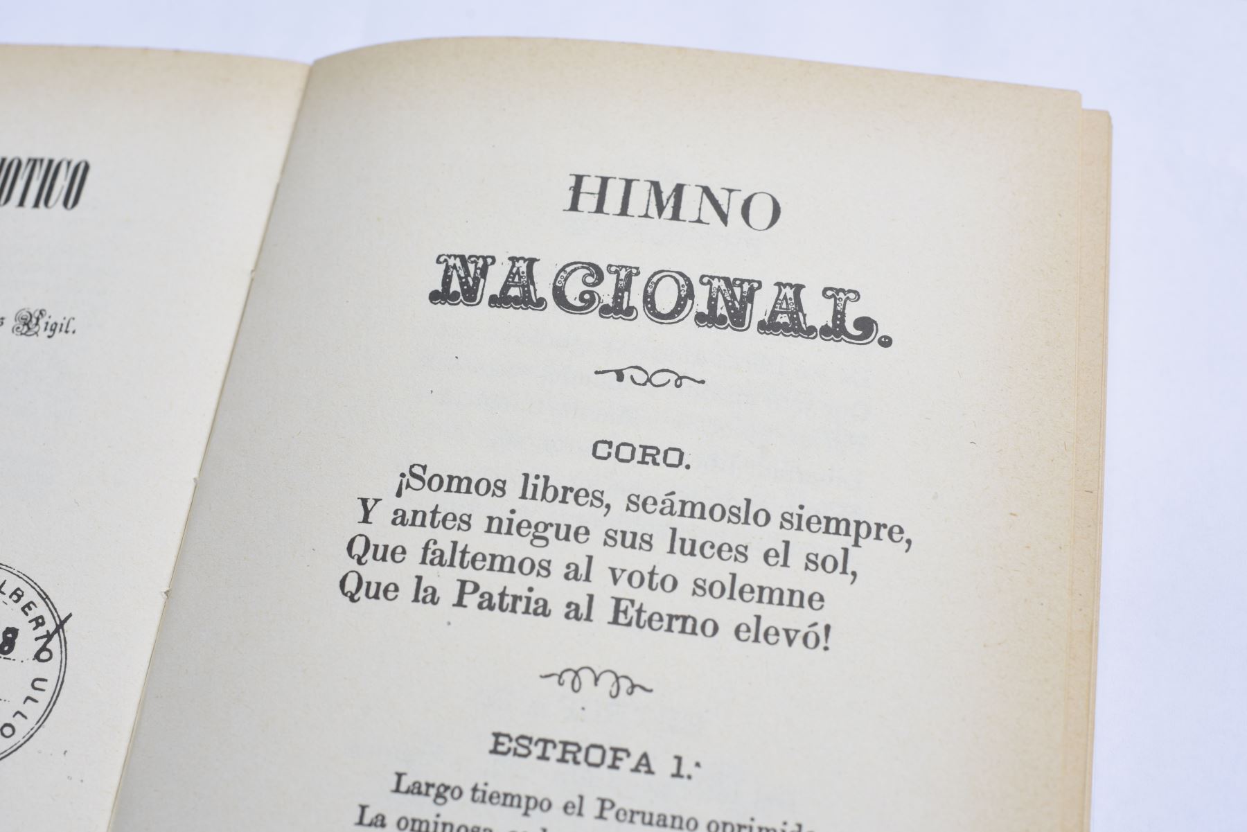 Homenaje histórico: Himno Nacional se interpretará como en su estreno hace 203 años