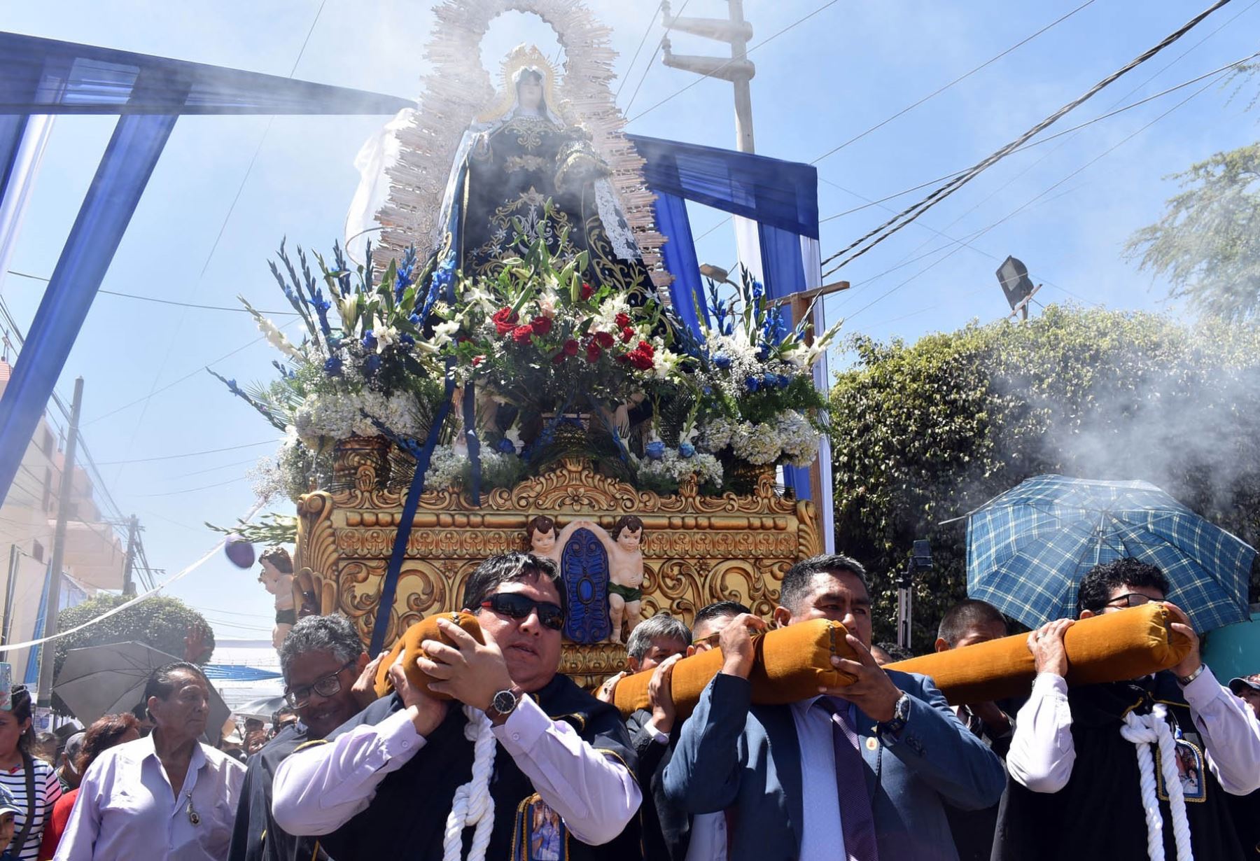 Nazca celebra sus tradicionales fiestas patronales en honor a la Virgen de Guadalupe