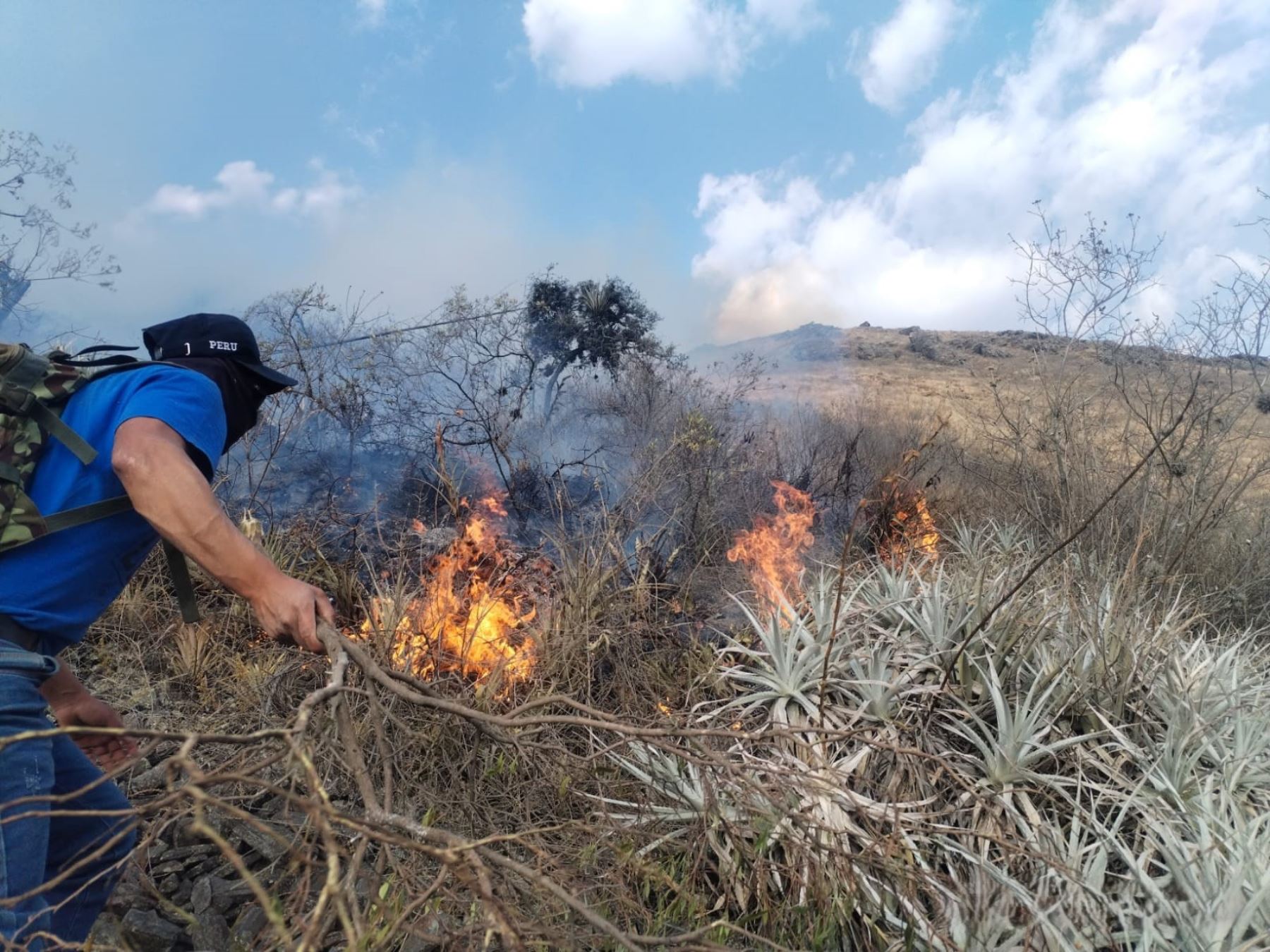 Áncash registra tercera víctima mortal por incendios forestales en lo que va del año