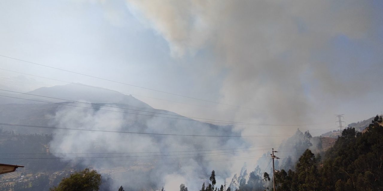 Región Áncash enfrenta su cuarto deceso por incendios forestales