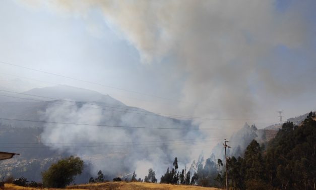 Región Áncash enfrenta su cuarto deceso por incendios forestales