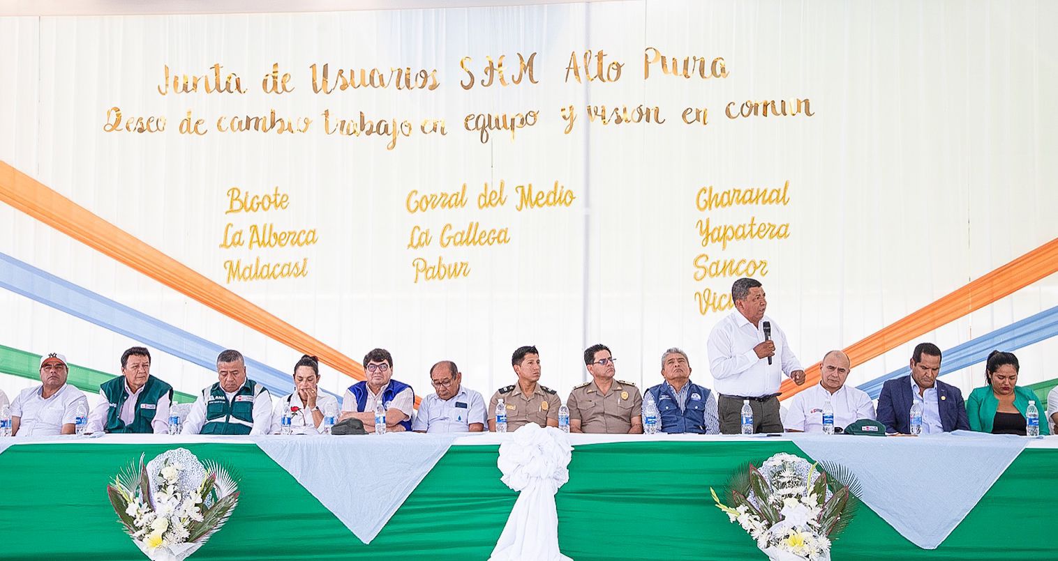 Proyecto Especial Alto Piura: Gobierno brinda S/365 millones