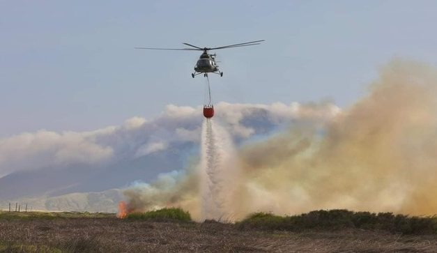 Gobierno continua combatiendo los incendios forestales