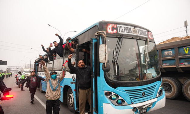 Transportistas anuncian paro para el 3 de octubre