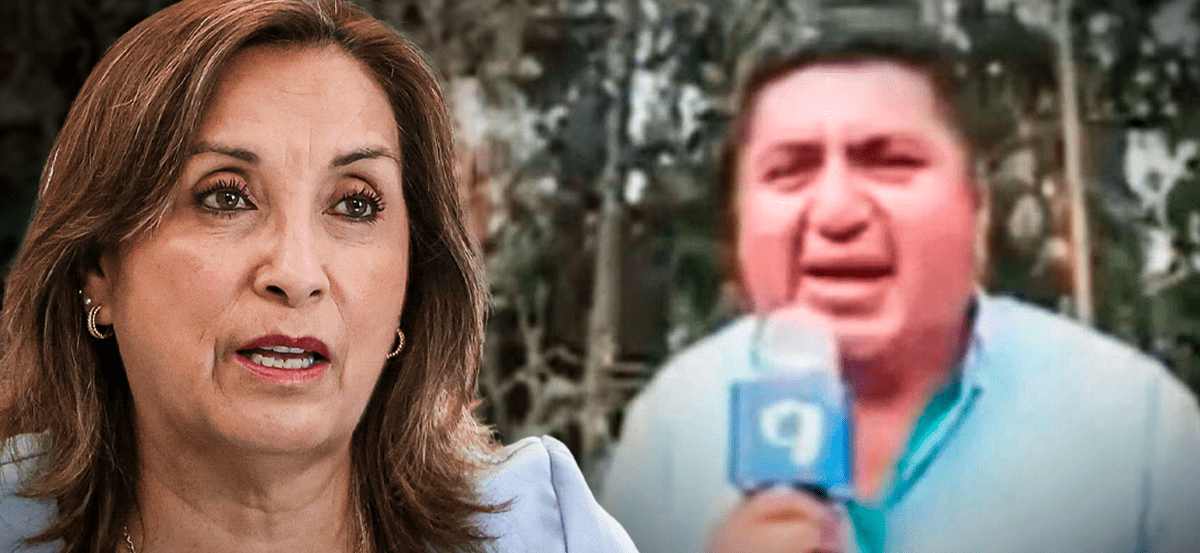 «Yo no estoy aquí por tus lágrimas»: ¿Qué pasó entre Dina Boluarte y el periodista de Panamericana TV en Amazonas?