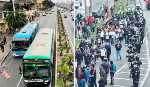 Segundo día de paro: transportistas en Lima Norte exigen seguridad ante ola de extorsiones