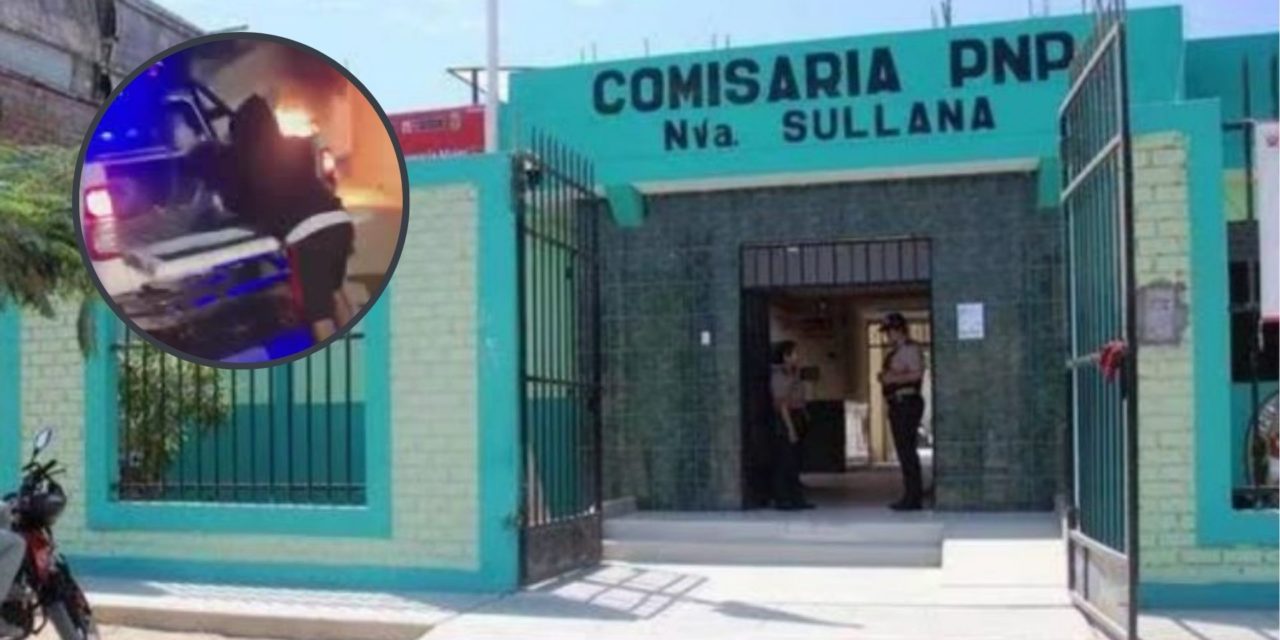 Piura: Vecinos detienen a delincuente y queman su moto