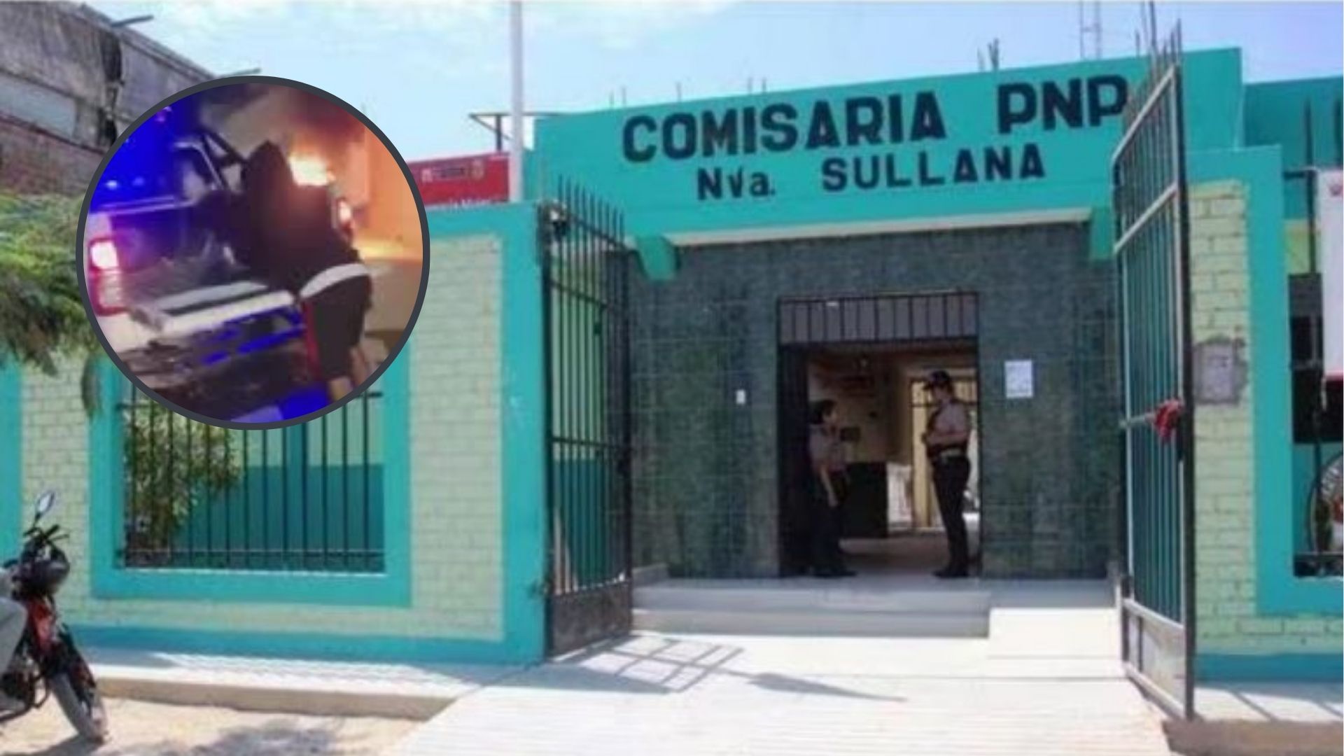 Piura: Vecinos detienen a delincuente y queman su moto